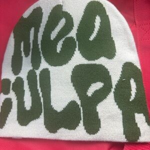 Three beanies Green,Black and White Beanie